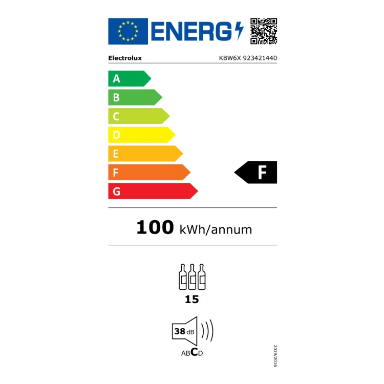Electrolux vinska vitrinaKBW6X